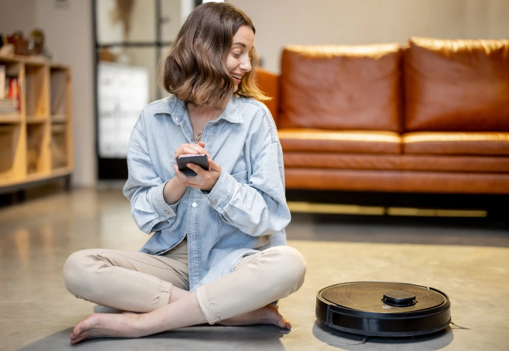 robot vacuum and mop self cleaning